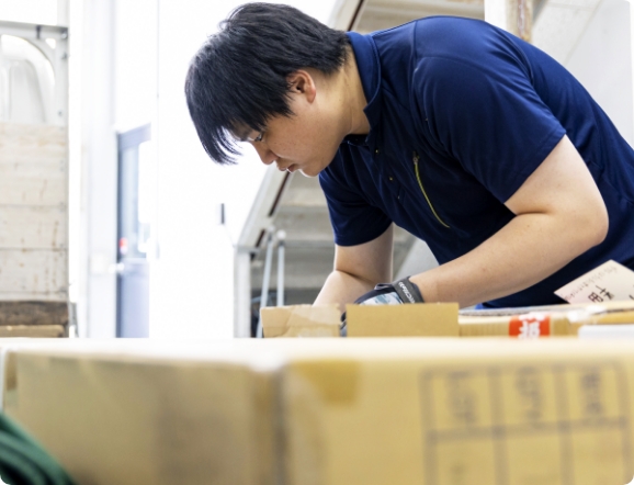 新規建設プロジェクトでの電設資材納品